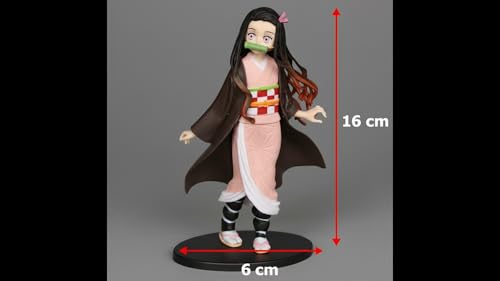 Image of Awestuffs Action Figure Limited Edition for Car Dashboard, Decoration, Cake, Office Desk & Study Table Nezu D Slayer