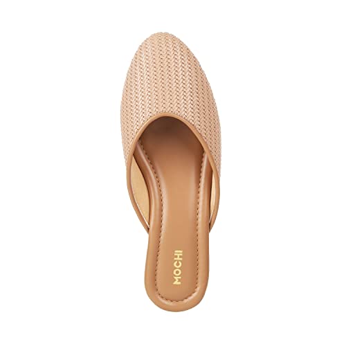 Image of Mochi Women Synthetic Leather Mules