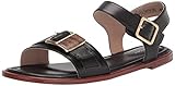 Rockport Women's Total Motion Zadie Buckle Sandal, Black, 8