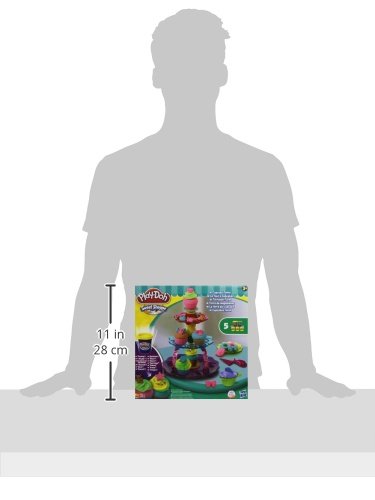 play doh cupcake tower