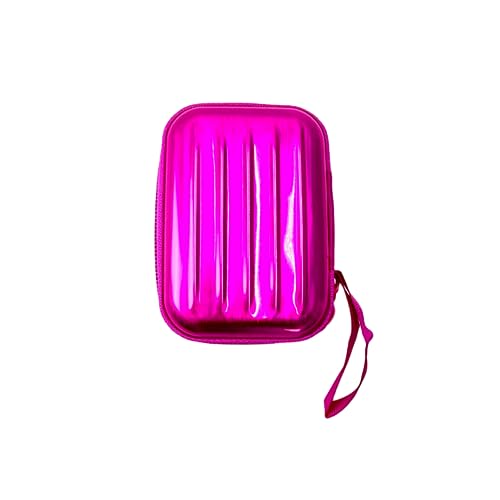 Multifunctional ZipperTravel Bag-Card Holder, Lipstick Storage Box, Earphone Storage Box, Key Storage Box, Coin Purse(Pink) - Main Image