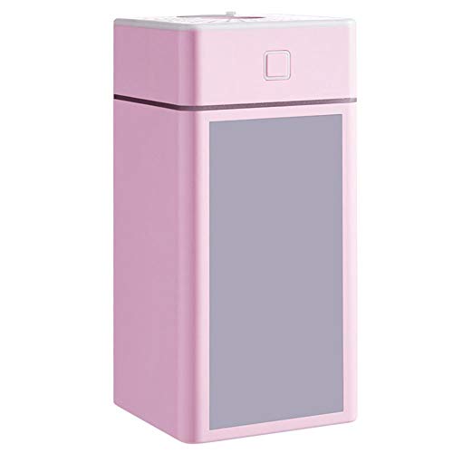 Humidificadores para dormitorio, humidificador de aire silencioso, humidificador de aire de aceites esenciales aromaterapia Cool Mist Maker (rosa) 300 ml