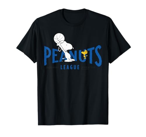 Peanuts - Snoopy Basketball Hoopin\' League T-Shirt Peanuts - Snoopy Basketball Hoopin\' League T-Shirt