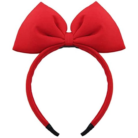 Mnixy Diadema de Lazo de Halloween Roja Cover