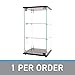 SSWBasics Infinity Countertop Glass Display Case (Ready to Assemble) - 12-1/4