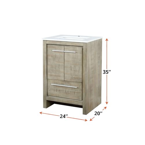 Lafarre-24-in-W-x-20-in-D-Rustic-Acacia-Bath-Vanity-and-Cultured-Marble-Top Lafarre 24 in W x 20 in D Rustic Acacia Bath Vanity and Cultured Marble Top