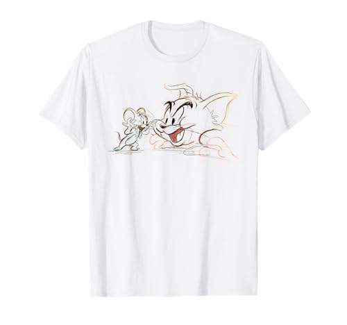 Image of Tom & Jerry Sketch T-Shirt