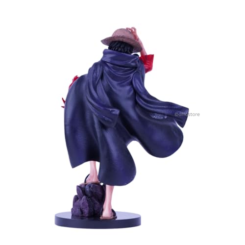 Image of Offo Luffy Wano Arc Action Figure - One Piece Anime PVC Collectible Statue for Home Decor, Office Desk & Study Table | Lightweight Durable Gift for Fans & Collectors