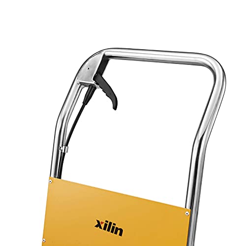 Xilin Manual Double Scissor Hydraulic Mobile Lift Table/Multi-Function Platform Cart 59" Lifting Height 1760Lbs Capacity Suitable For Assembly Line #TOP2