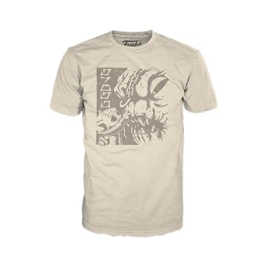 Funko Boxed Tee: SW - Grogu (The Child, Baby Yoda) With Rancor - Medium - Star Wars - Camiseta, Franela - Ropa - Idea de Regalo - Top de Manga Corta para Adultos Hombres y Mujeres