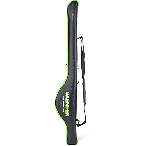 Saenger Single Rod Case 1,65m Rutentasche Rutenkoffer Rutenfutteral Angeltasche
