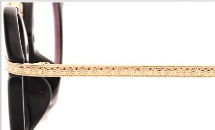 Miniatura 5 de VENOAL Gafas redondas con bloqueo de luz azul, marco TR, lentes de lectura grandes, para lectura de computadora, espejo de luz plana, aliviar la