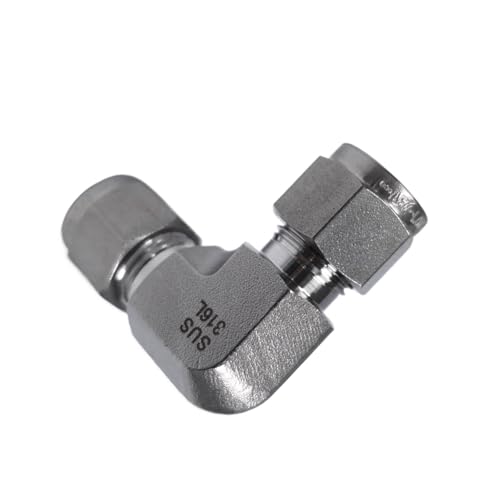 Codo de acero inoxidable 90 NPT macho a hembra de alta presión 3/4 pulg 2
