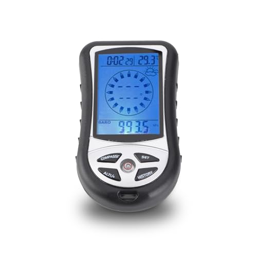 Leapiture Bussola Digitale Bussola Elettronica Bussola Navigazione Bussola Digitale Portatile Bussola Digitale GPS Bussola Digitale Portatile per Escursioni All'aperto