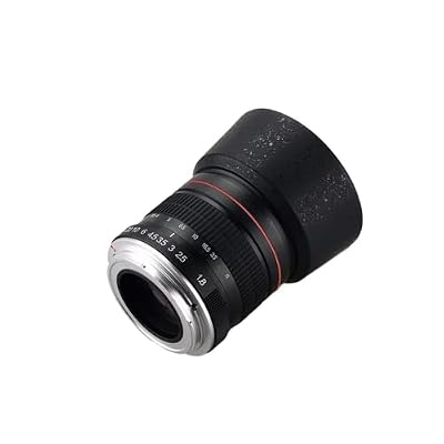 DSLR Camera Lens, Full Frame 85mm F1.8 Manual Focus Portrait Lens,Compatible for Canon EOS 600D 550D 700D 1300D 6D 7D Sony Nikon DSLR Camera(Z)