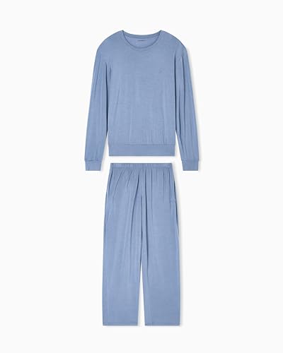 Emporio Armani Tech Wool pantalon de nuit fluide pour vos soirées
