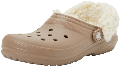 Crocs Classic Fleece Lined Clog K Zueco, Gris, 34 EU