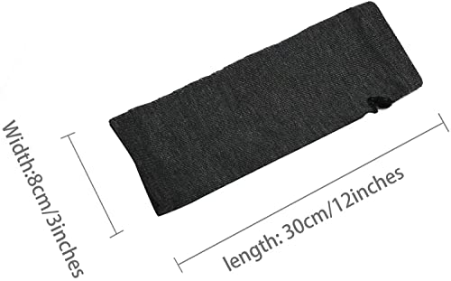 Image of Women's Long Knitted Fingerless Gloves Thumbhole Stretch Arm Warmers