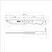 Tramontina 5” Jumbo Steak Knives Set of 4, Sharp Knife with Wooden Handle, ‎Camping, Kitchen, Rustic, 22399079
