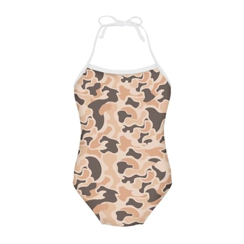 Image of ELEQIN Swimwear Swimsuit One Piece Girls Bathing Suit Animal Pattern 1-10 Years