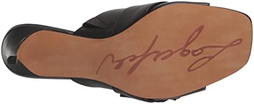 Karl Lagerfeld Paris Women's Hannie Slip-on Heeled Sandal, Black, 8 | Image 3