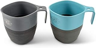 UCO Collapsible Cup for Camping, Backpacking, and Hiking, 12 Ounces (2 Pack)