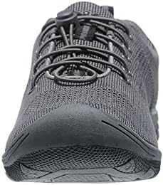 RocSoc Men's Summer Barefoot Woven Fabric Water Sport Aqua Shoes | Breathable, Speed Laceup, Quick Dry Athletic Beach Footwear for Kayaking Fishing Driving Yoga Walking | Image 2