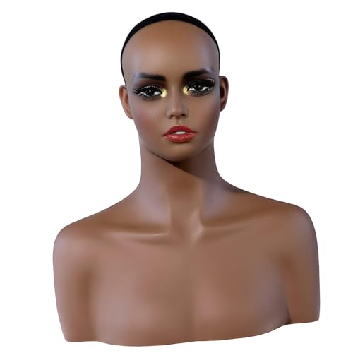 Tête de mannequin professionnelle stable pour la pratique de la coiffure et tressage