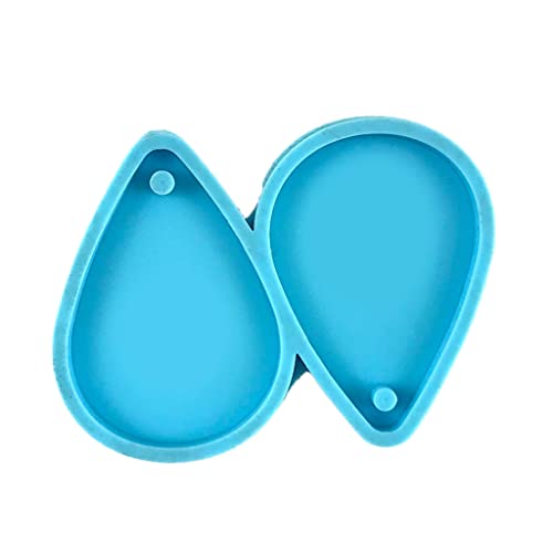 Waterdrop Shape Earrings Mold Tear Drop Resin Silicone Keychain Mold for Women Girl Fashion Jewellery Pendant DIY Crafts
