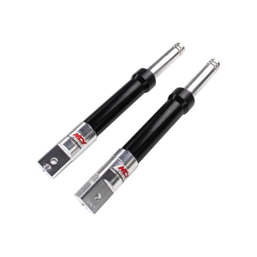 NCY Performance Forks (Drum Type, All Black); compatible with Ruckus