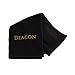 Swanson Christian Products Hand Towel Deacon Towel w/Gold Embroidery Pastor Appreciation Gift Fathers Day Present Face Towel Sweat Towels for Gym Absorbent Cotton Black