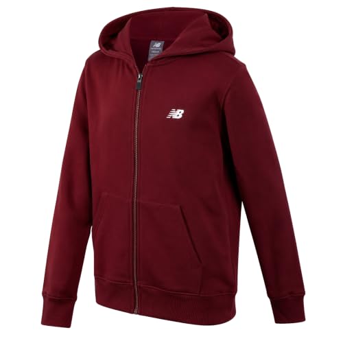 Image of New Balance Boys Zip Up Warm Fleece Hoodie Sweatshirt, Activewear 8-20