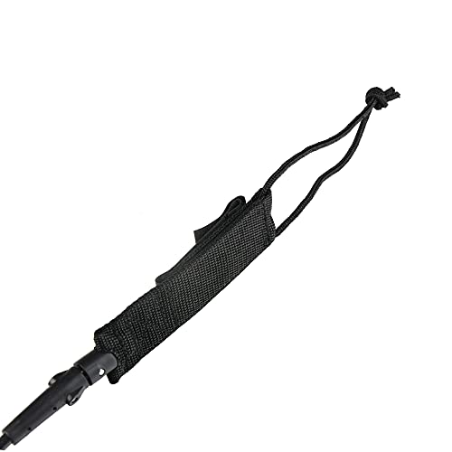 Abahub Coiled SUP Leash, Stand-up Paddleboard Legrope, 10 feet 7 mm Thick, Black/Blue/Clear/Red/Green/Orange/Yellow