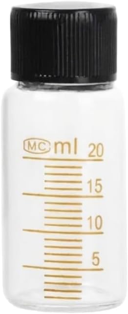 Glass Serum Bottle Screw-Mouth Graduated Reagent Bottle GSB, 1000ml | Glass serum bottle with screw mouth; graduated reagent bottle for laboratory use; GSB; 1000ml; original product