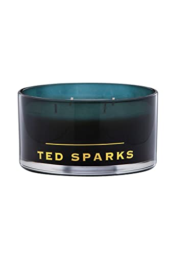 Ted Sparks Demi Bamboo & Peony TED-M-C03 Bougie parfumée en verre Hauteur 8 cm Diamètre 15 cm