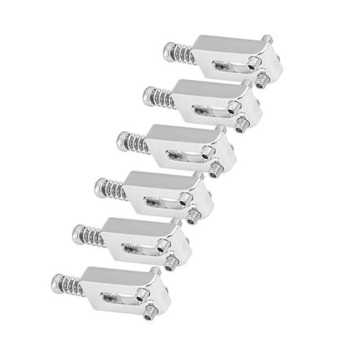 6 Piezas Accesorio para Guitarra, Sillines de Guitarra Sillín Universal para Sillines de Eléctrica,...