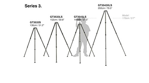 Gitzo Gt5563Gsus Lightweight Systematic Tripod Ser.5 6S G, Black #TOP5