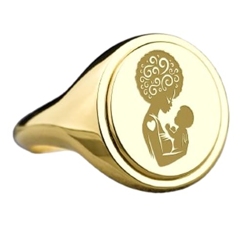Bague mère et bébé en argent 925, le symbole d'un amour éternel et pur