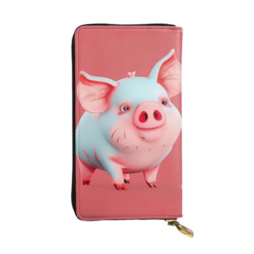 Porte-cartes de voyage en cuir pour smartphone avec porte-monnaie