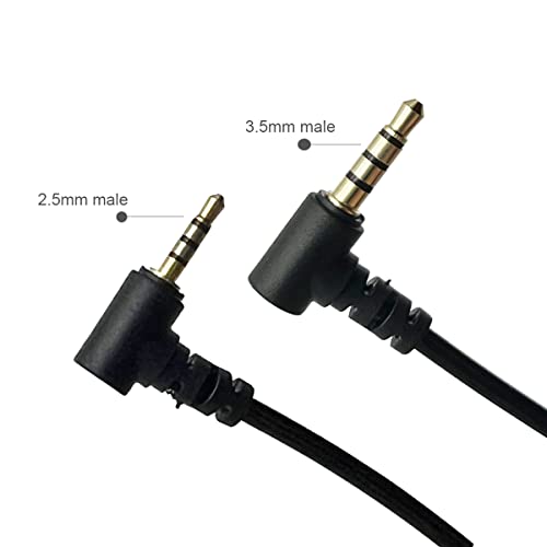 Cable de audio enrollado 2.5mm a 3.5mm Seadream miniatura 2