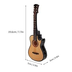 Modèle de Guitare, modèle de Guitare Miniature en Bois Mini Instrument de Musique réplique de Guitare avec Support… - Les Beatles, Paul McCartney, John Lennon, RIngo Starr, George Harrison Modèle de Guitare, modèle de Guitare Miniature en Bois Mini Instrument de Musique réplique de Guitare avec Support… – Image 5