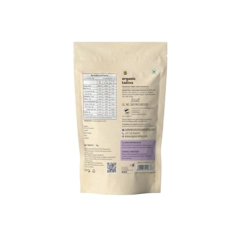 Image of Organic Tattva, Organic Gluten Free Jaggery (Gur) Powder 1 KG | Rich in Antioxidants, Minerals, Vitamins and Fatty Acids | Unrefined and Unadulterated