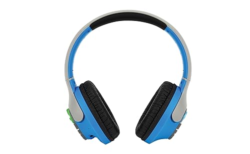 eKids Dinosaur Headphones for Kids, Volume Reduced Bluetooth Headphones for School, Home, or Travel
