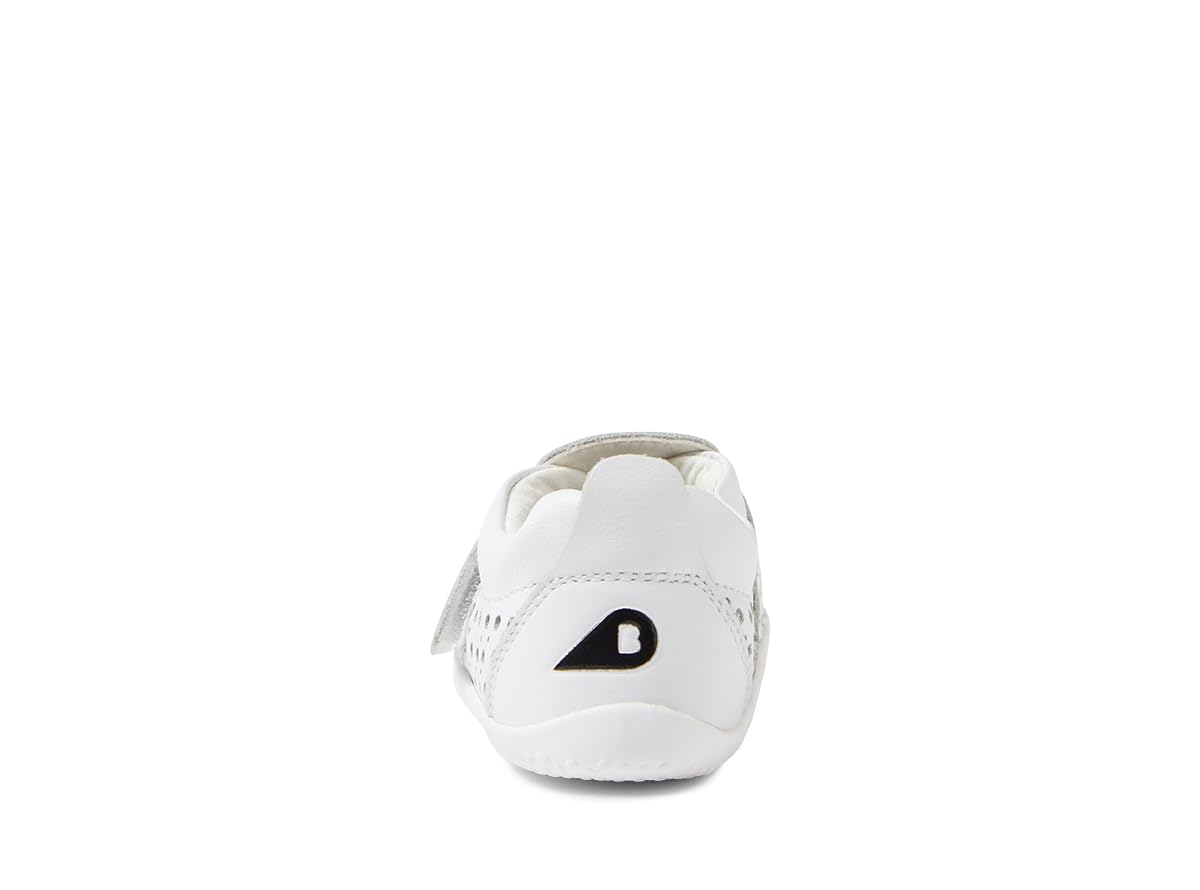 Xplorer Go Punch Calzature Amiche dei Bambini per i Primi Passi del Bambino (White, Sistema Taglie Calzature EU, Bimbo (0-5 Anni), Numero, Media, 19)