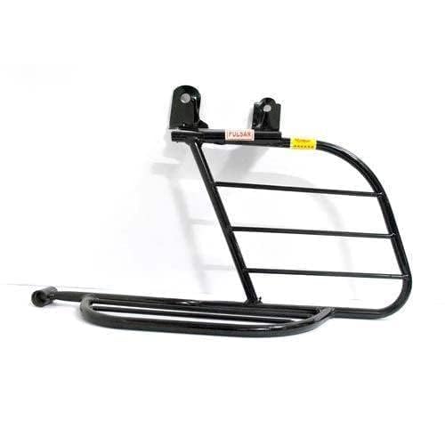 Yash Enterprises Heavy Pulsar Bike Side Guard & Saree Guard with Ladies Foot Black for - Pulsar 150-picture-19