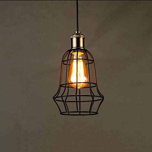 Lámpara retro nostálgica para renovar techos apagados con luz colgante E27 ajustable