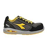 Diadora Utility Run A.Box Low S1PS - Zapatillas de seguridad, antracita, 43 EU Larga