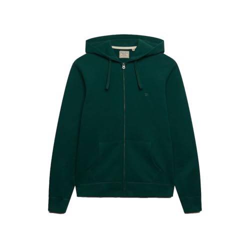 Superdry Homme Sweat à Capuche Zippé Essential SD Co Logo - vue 5