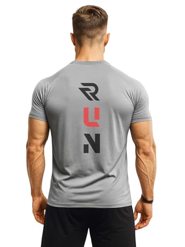 Image of 3Colours RGB Polyester T-Shirt - High-Performance, Quick-Dry Sportswear-Run