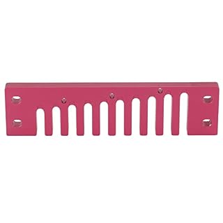 Mothinessto Peigne Harmonica, Peignes Harmonicas Design Ergonomique Bonne Étanchéité 10 Trous Rose Rouge pour HOHNER - Les Beatles, Paul McCartney, John Lennon, RIngo Starr, George Harrison Mothinessto Peigne Harmonica, Peignes Harmonicas Design Ergonomique Bonne Étanchéité 10 Trous Rose Rouge pour HOHNER – Image 6